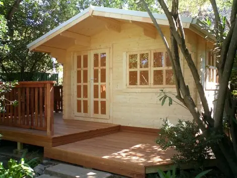 Wales Log Cabin