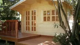 Wales Log Cabin
