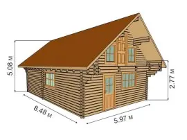 Lincoln Log Home