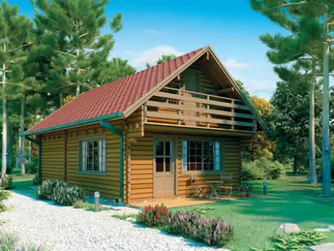 Lincoln Log Home